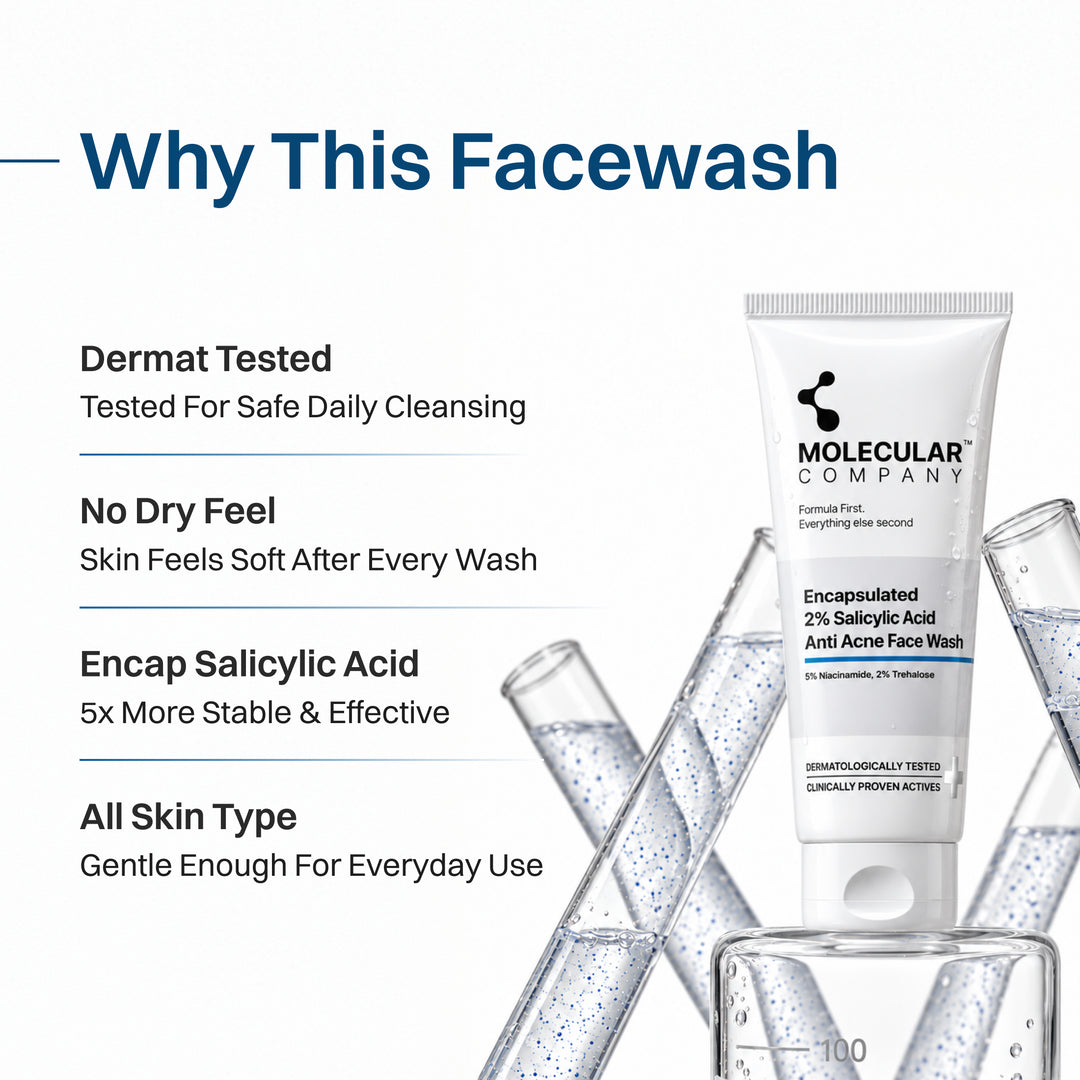 Encapsulated 2% Salicylic Acid Anti Acne Face Wash