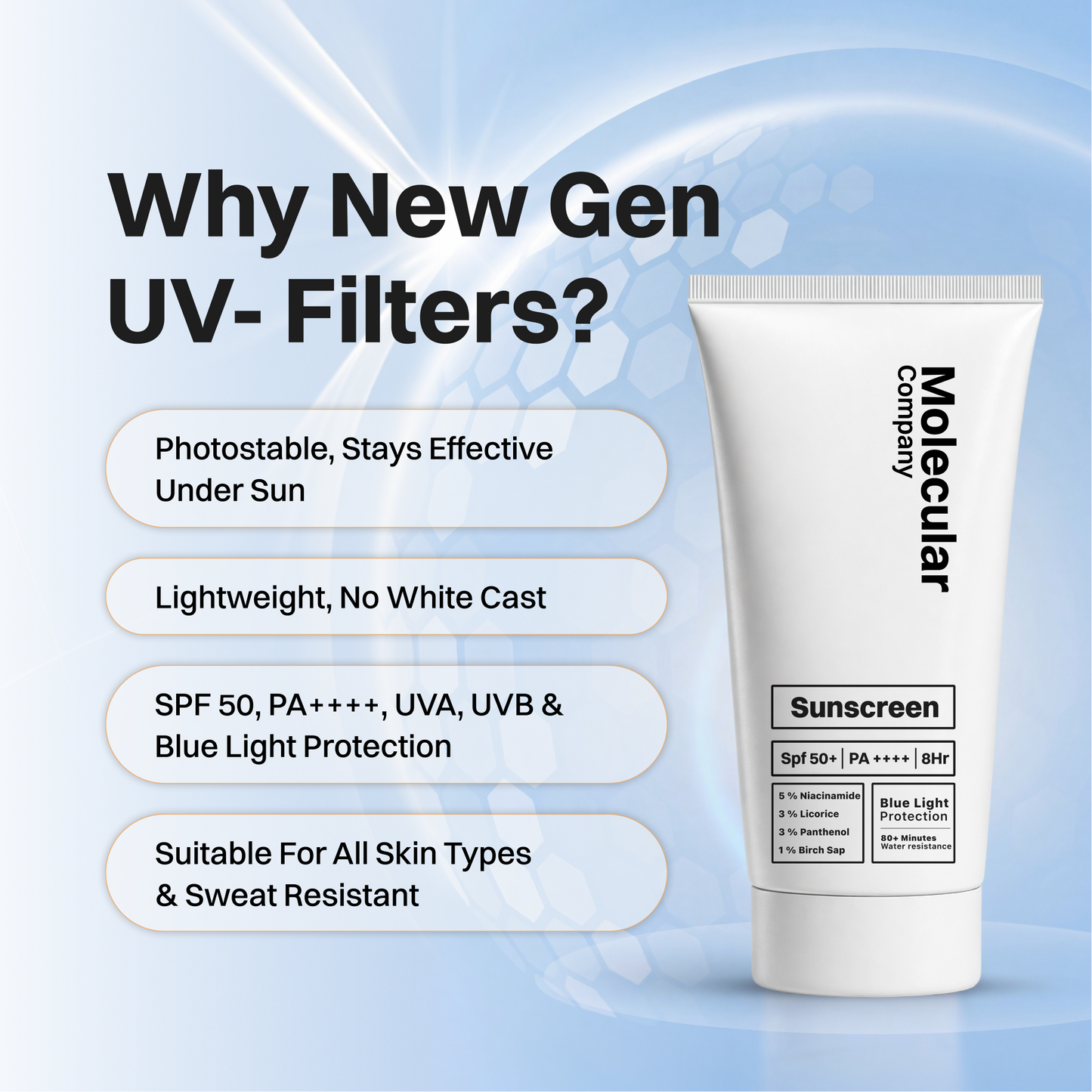 Moisturizing Sunscreen - 50GM